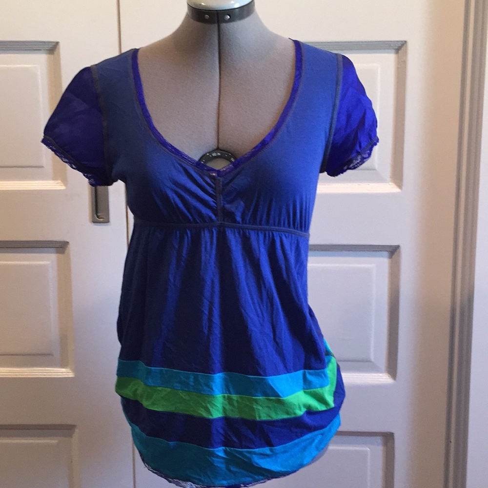 Custo Barcelona blue top